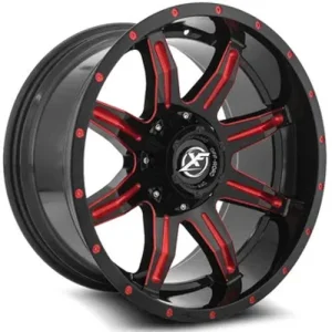 XF Off-Road – XF-215 – Black – 20″x9″ 0mm – Summer Wheels – XF-215209051271397+0GBMLR